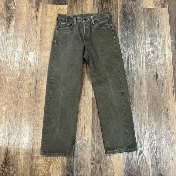 Levi's 501 Men's Jeans 31x30, Brown, Button Fly, Straight Leg, Denim - Picture 1 of 9